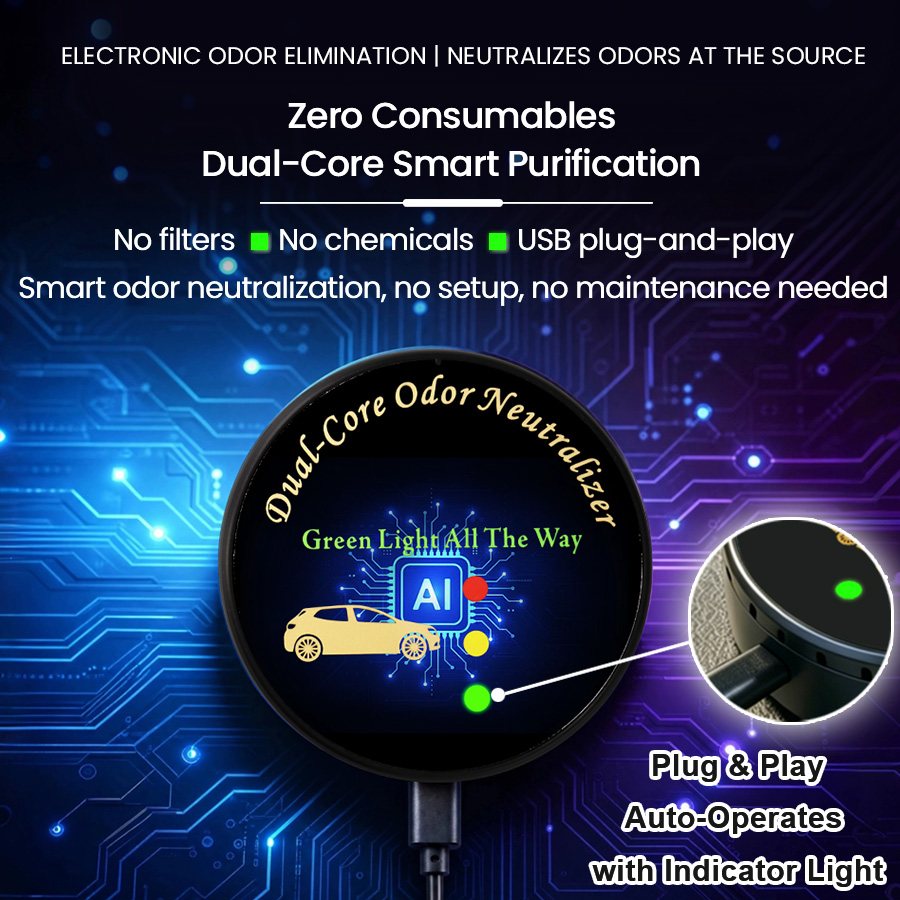Purificatore d'Aria per Auto,  - Odor Eliminator Car recensione e prezzo