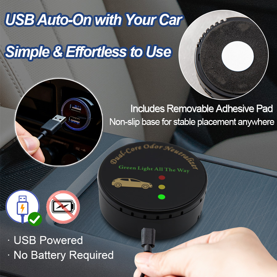 Purificatore d'Aria per Auto,  - Odor Eliminator Car recensione e prezzo