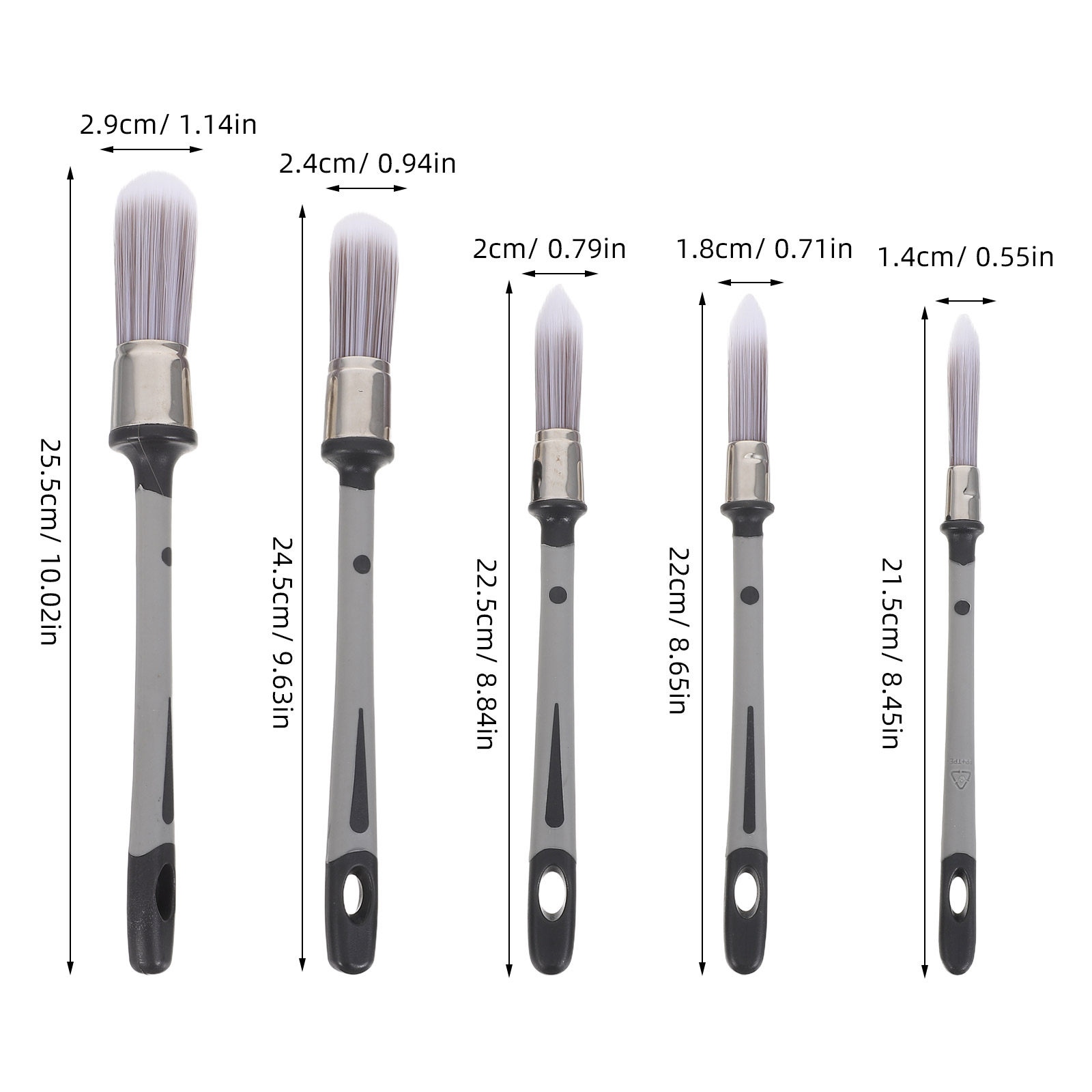 Set di 5 Pennelli di Precision - Detailing Brush Set recensione e prezzo